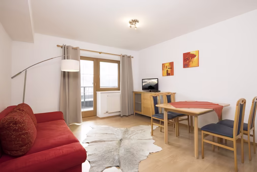 Wohn- und Essbereich Appartement Top 8 © Matthias Sedlak